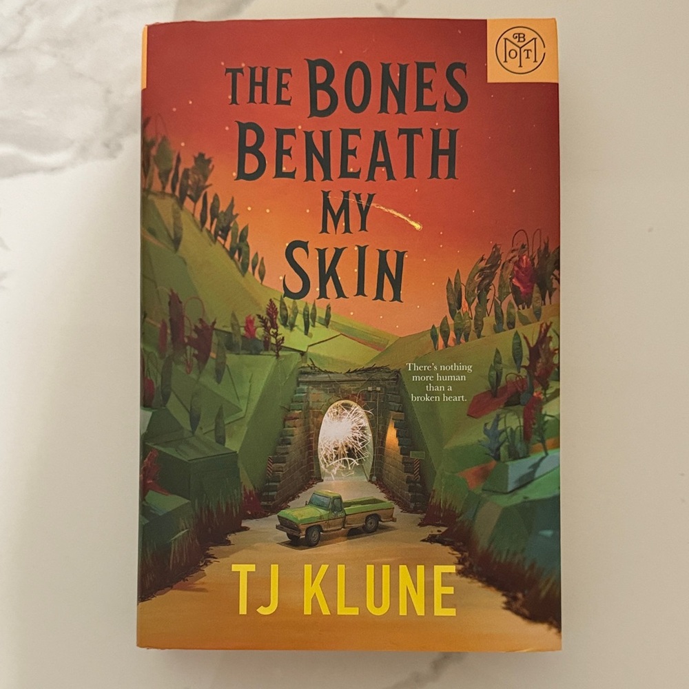 The Bones Beneath My Skin by - Orange Cover